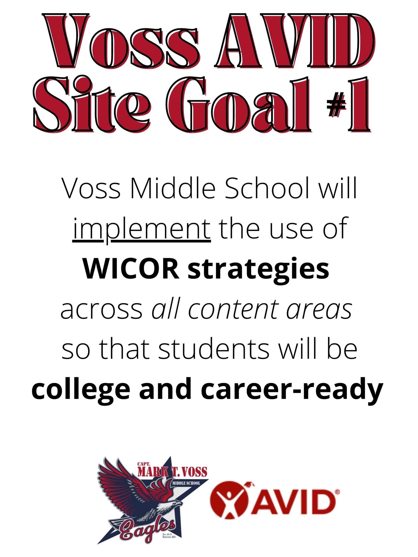 VMS Site Goal 1